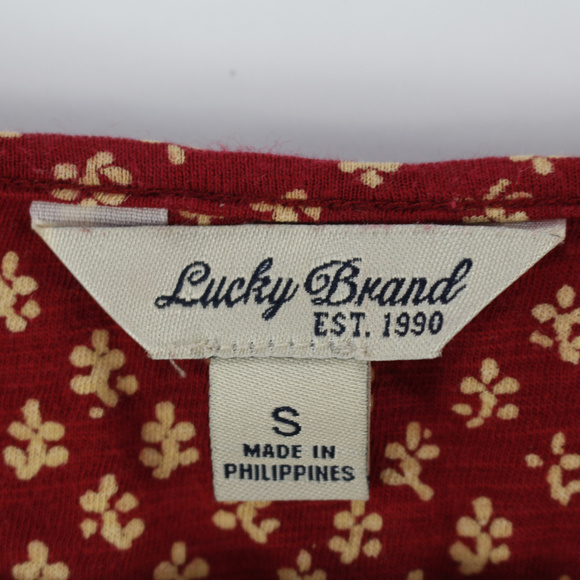 Lucky Brand Womens Blouse Small Boho - 2 Shirts - Picture 5 of 8